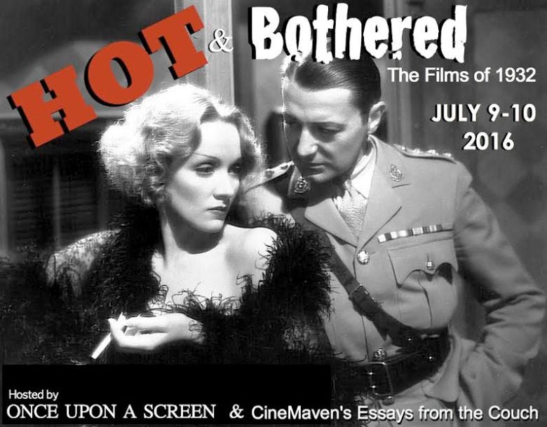 Hot and Bothered blogathon 2016 banner