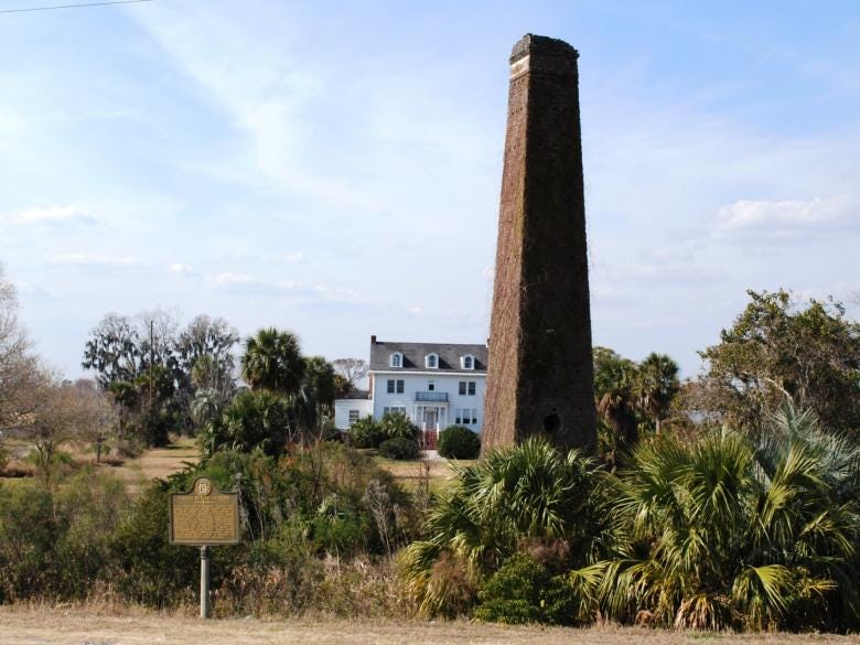 Butler Island Plantation, a historic site in Darien, Georgia