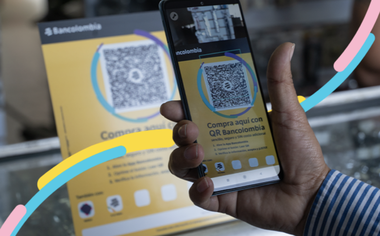 Transferencia QR realizada con celular