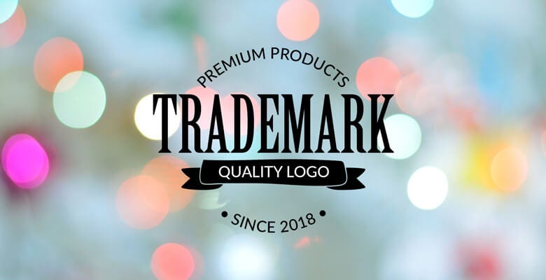 Trademarking logo designs.