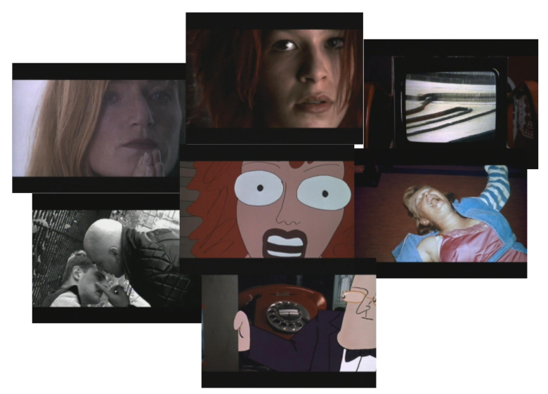 The different kinds of media used in Run Lola Run.