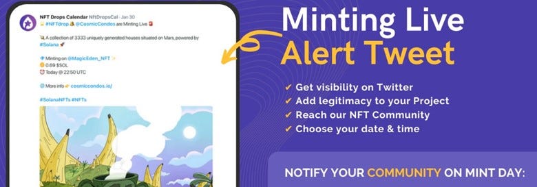 Minting live alert — details