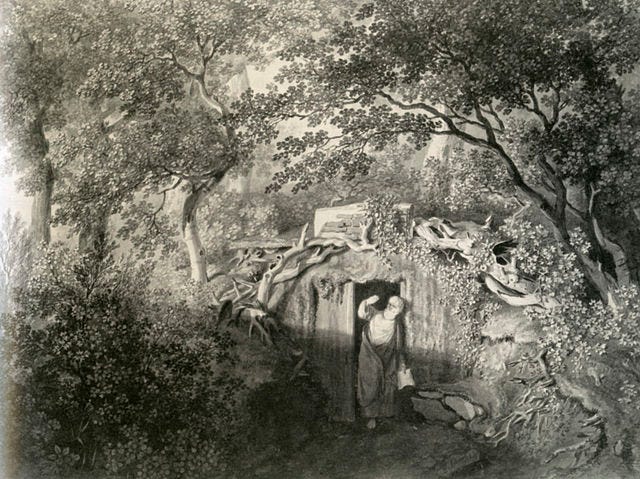A hermit’s dwelling in the UK