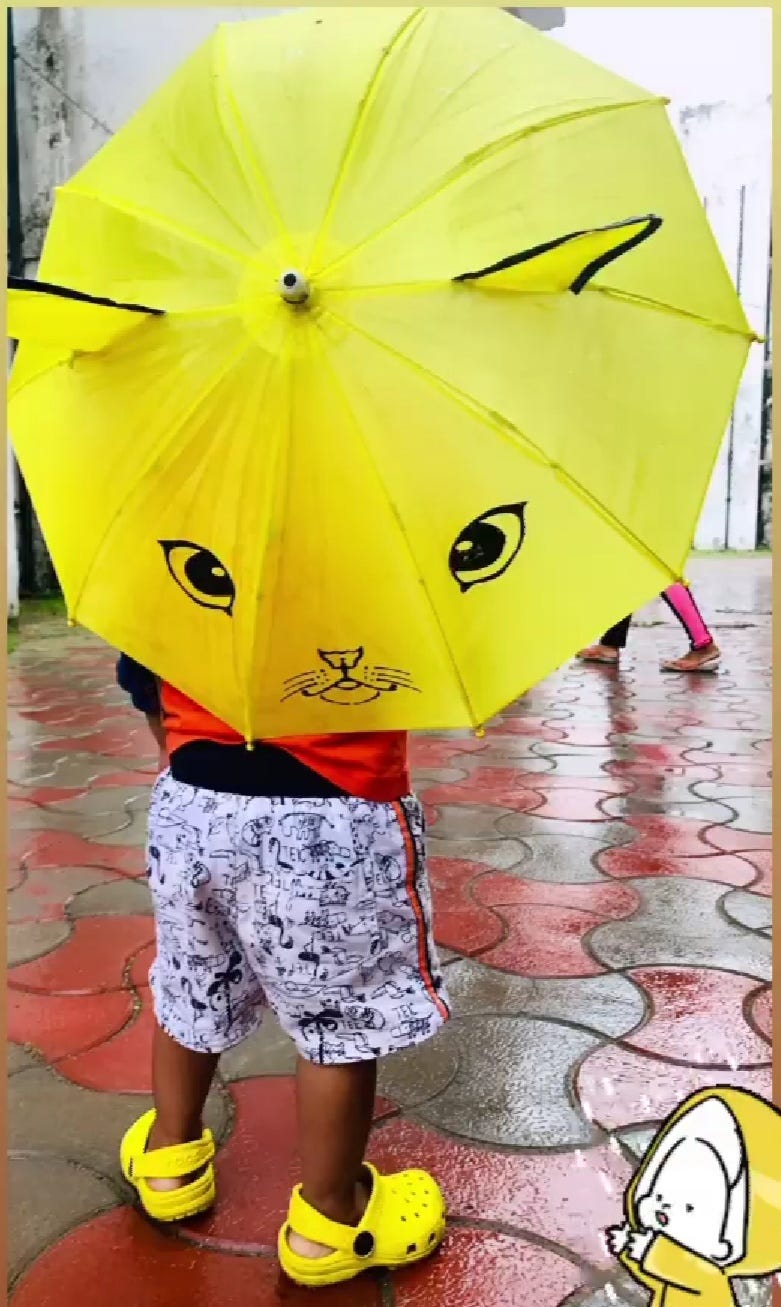 Photograph of mbrella.