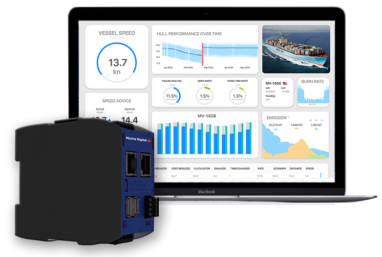 Marine Digital Fuel Optimization System allows a shipping company to reduce fuel consumption