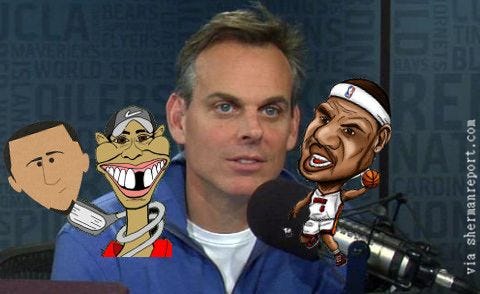 The Racism Business of Colin Cowherd, Lebron James, Colin Kaepernick, and Tiger Woods