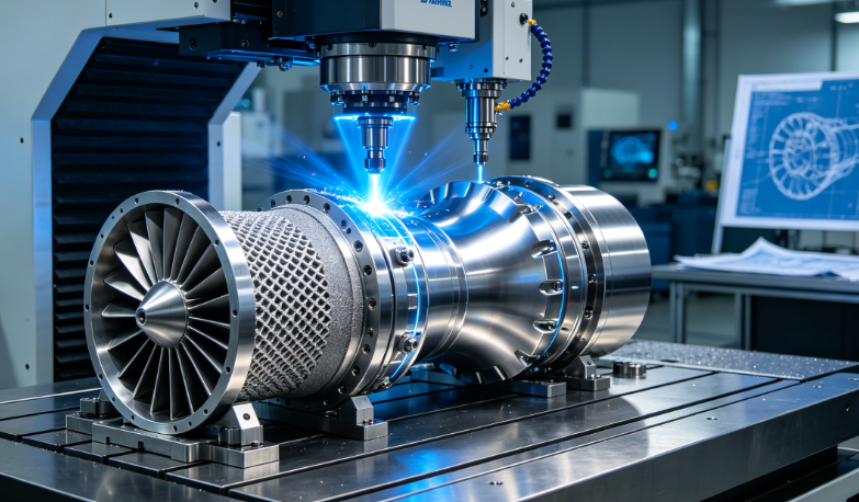 Hybrid Additive & CNC Machining for Aerospace Components — Zorapid