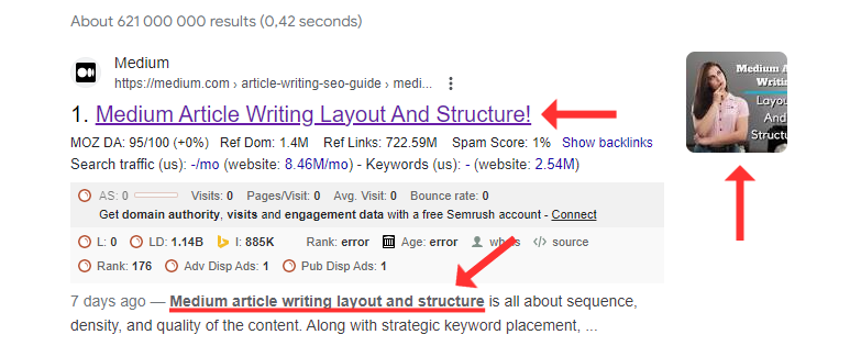 SEO Featured Snippets Writing Worthy Of Fast Indexing And Ranking With Metadata And Thumbnail