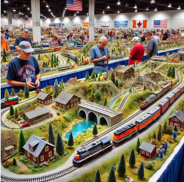 Graham Forster- Model Train Shows 2025.