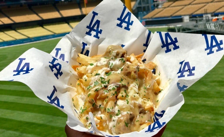 Dodger Stadium Offering Food Specials Throughout 10 Homestand Lob City Fries Available July 25 Are Among The Food Specials During 10 Homestand 20 30
