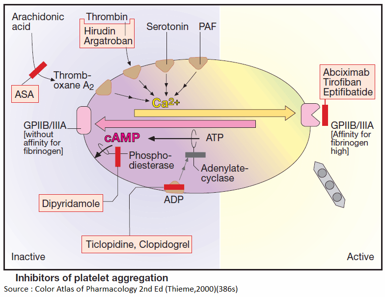 Inhibitors of platelet aggregation