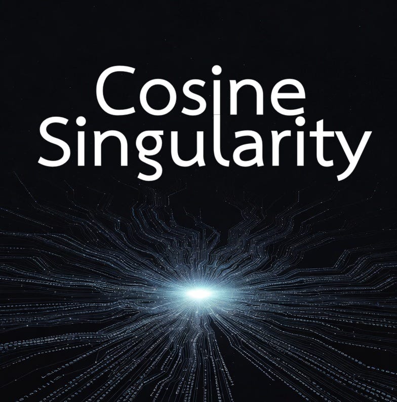When Cosine Similarity Approaching Singularity in Google Search AI Mode