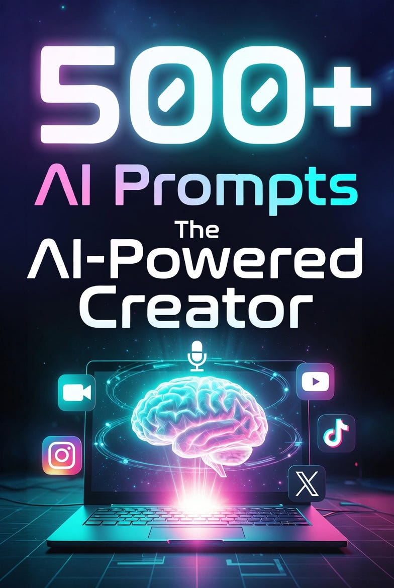 I Used AI to Create 30 Days of Content in One Afternoon — Here Are the 5 Prompts That Did It