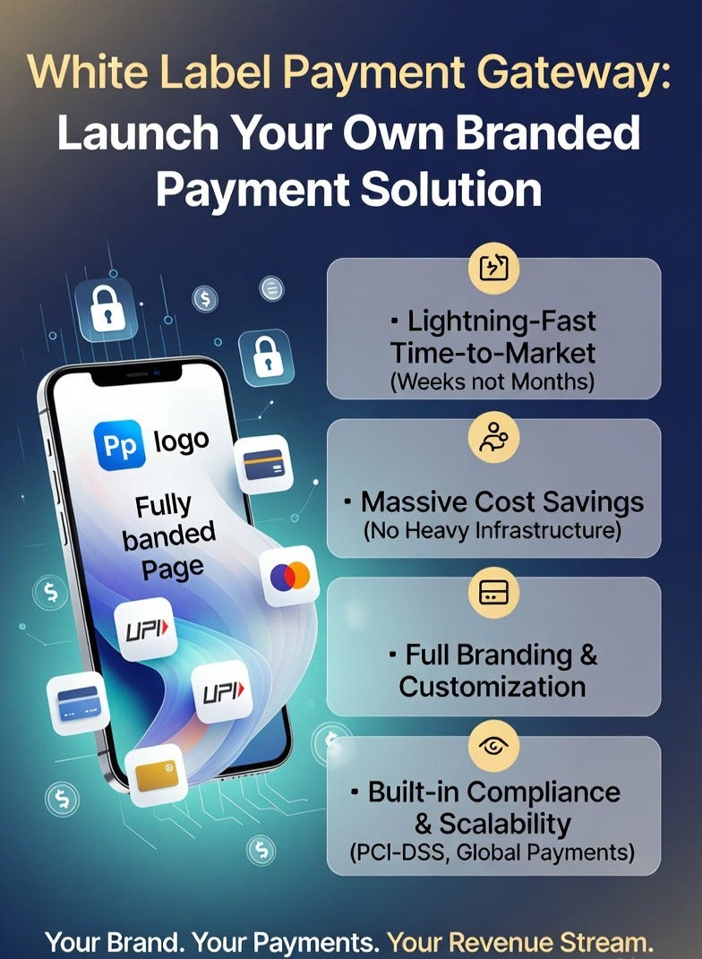 White Label Payment Gateway: Launch Your Own Branded Payment Solution in Just Weeks Not Months!