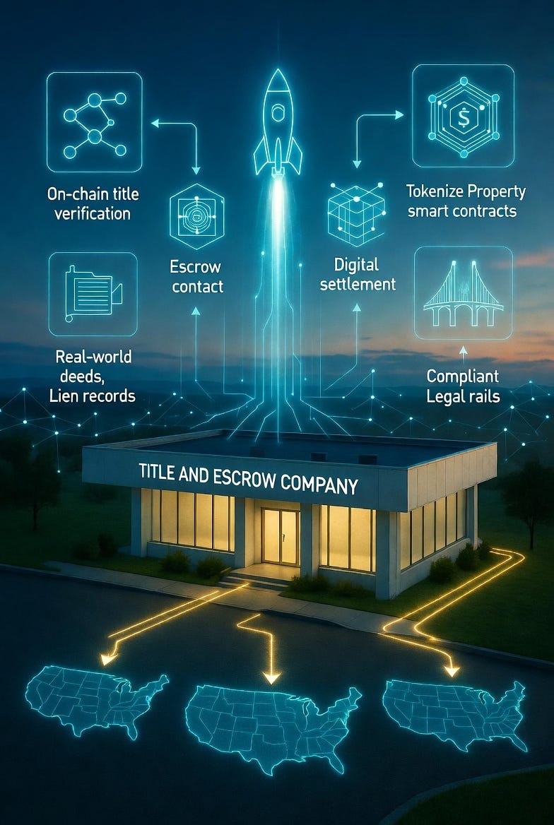  The Quiet Giant Behind Real‑Estate RWAs: A Multi‑State Title Company Powering the Next Web4…