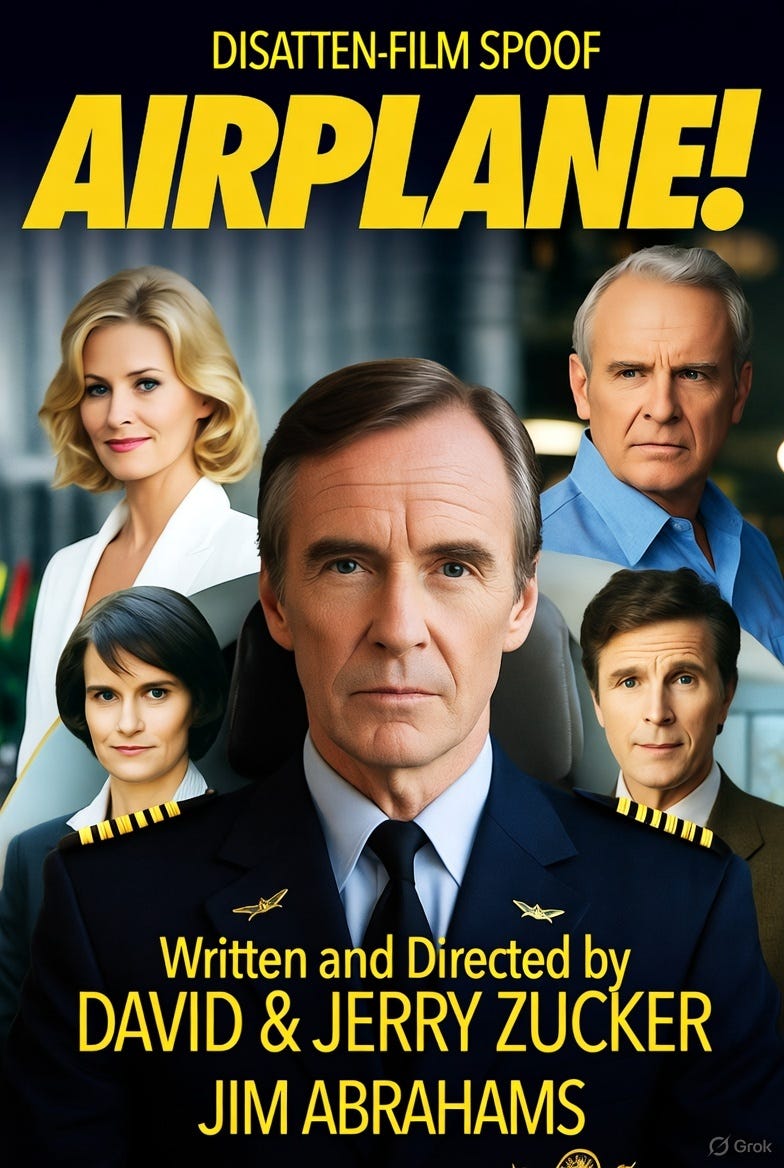 SCREEN: “FLY!” SPOOF DISASTER MOVIES