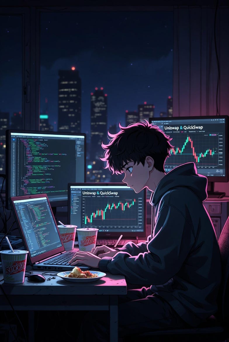 I Built a Flash Loan Bot When I Couldn’t Afford Dinner