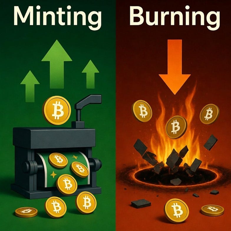 Learn Web3 with me #14: Minting vs Burning