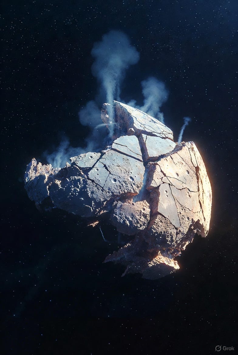 3I/ATLAS: A New Hypothesis Suggests a Fragment of a Differentiated Moo