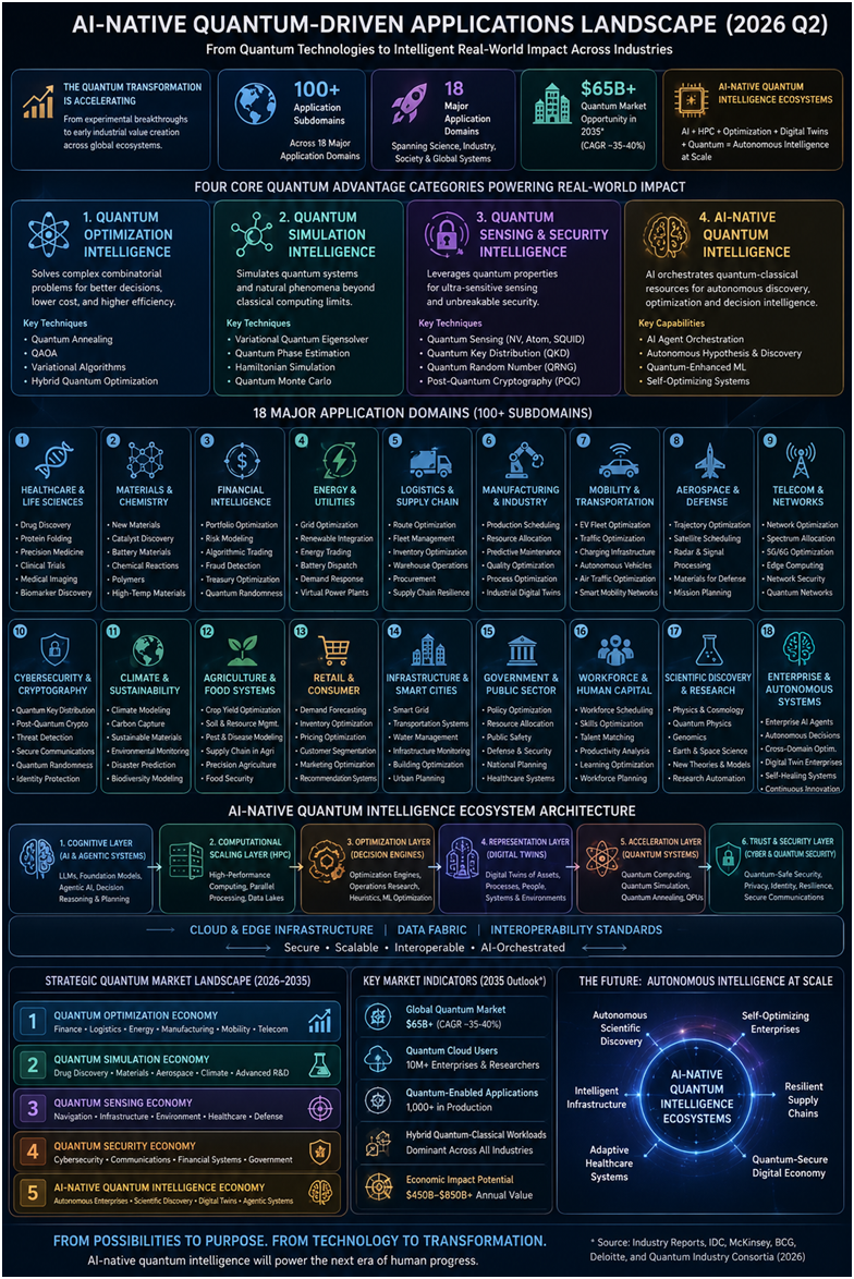 AI-Native Quantum-Driven Applications Landscape (2026 Q2)