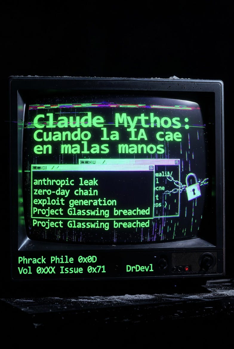 — [ Claude Mythos: Cuando la IA cae en malas manos ] —