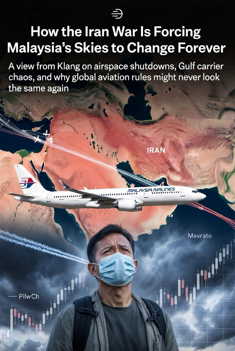 How the Iran War Is Forcing Malaysia’s Skies to Change Forever