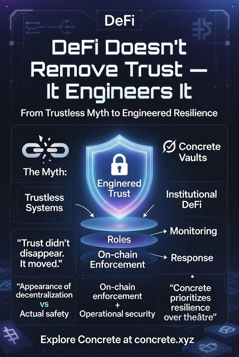 DeFi doesn’t Remove Trust, it Engineers it