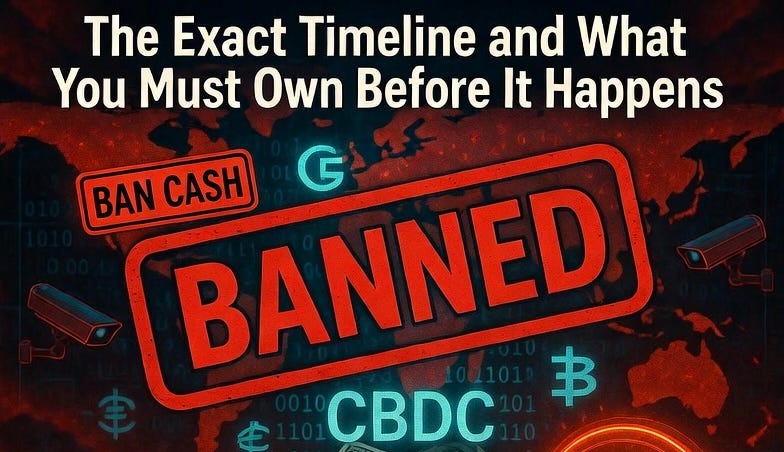 They’re About to Ban Cash Worldwide — The Exact Timeline and What You Must Own Before It Happens