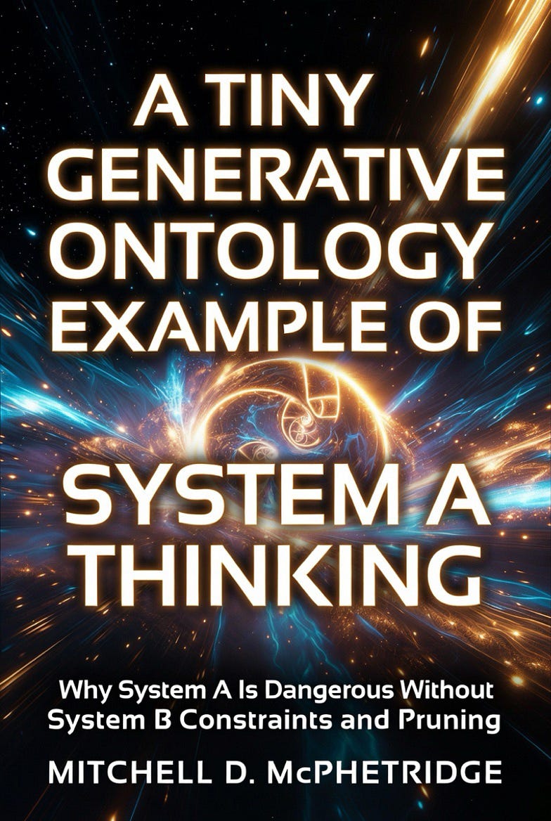A Tiny Generative Ontology Example of System A Thinking