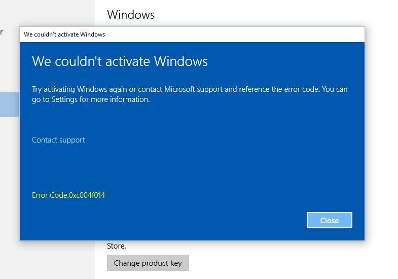 Understanding and Resolving the 'Can't Activate Windows Error Code 0xc004f074'