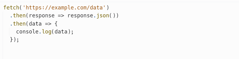 Callback function example