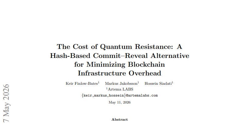 The Cost of Quantum Resistance