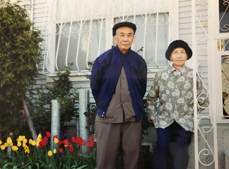 My grandparents, in front of my uncle’s house on Staten Island