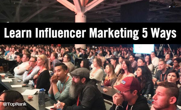 Learn Influencer Marketing 5 Ways