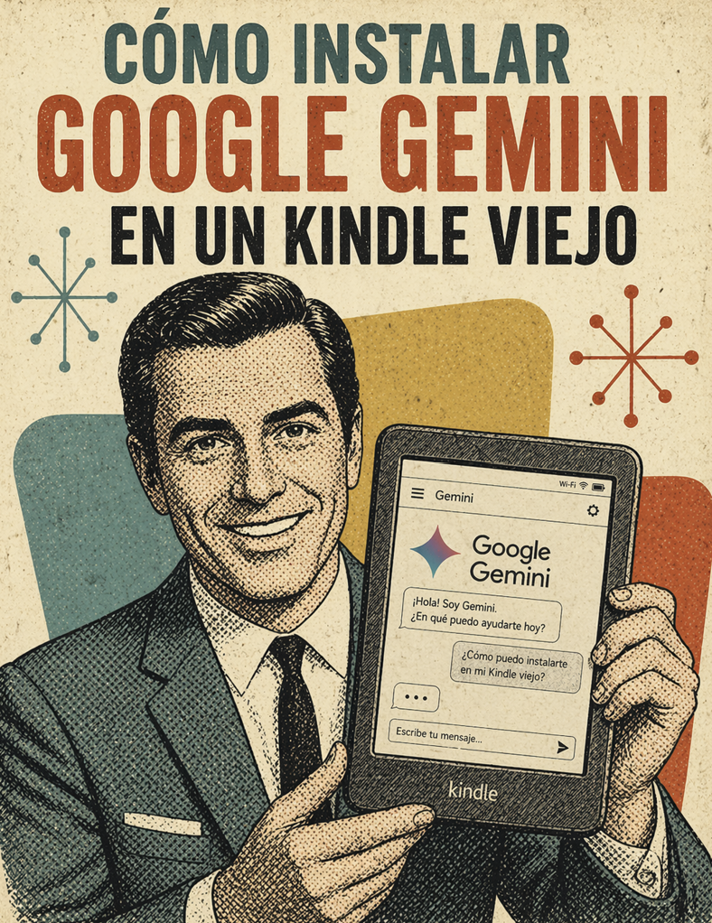 Google Gemini en Kindle Paperwhite