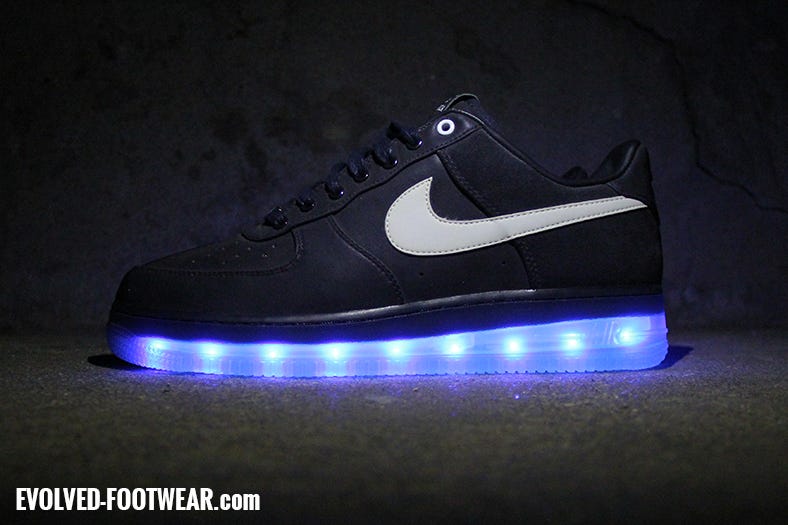 nike air force 1 that lights up with leds evolved footwear medium