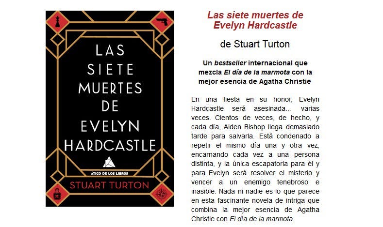 ‘Las siete muertes de Evelyn Hardcastle’