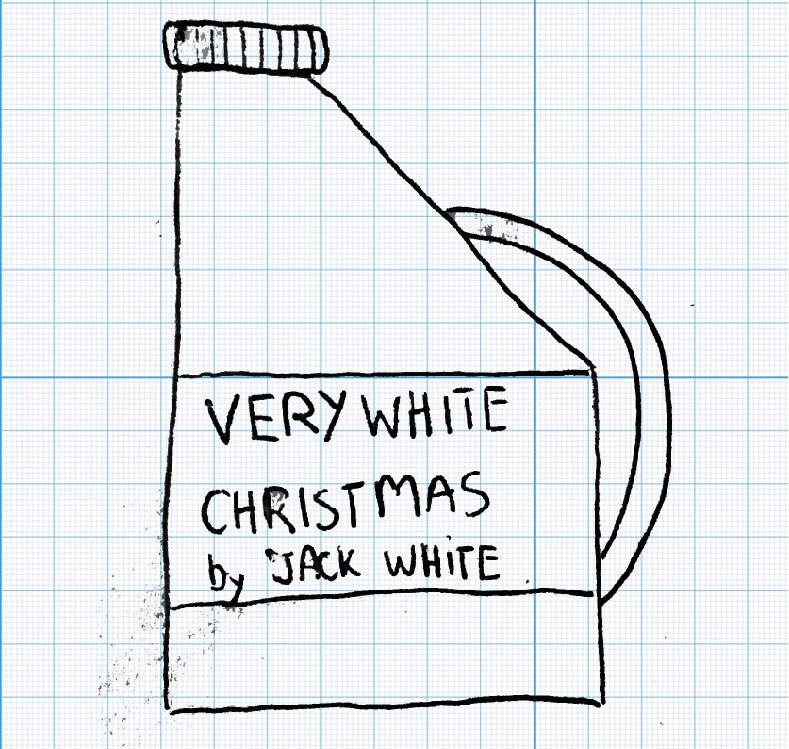 A snow whitener that guarantees white, happy holidays!