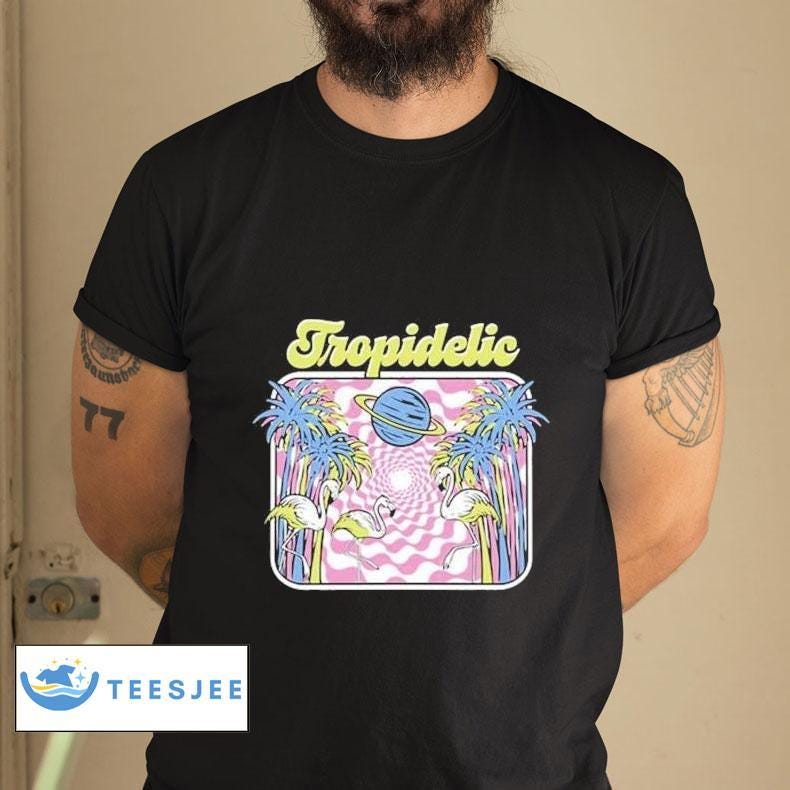 Tropidelic Space Flamingo Tour Shirt