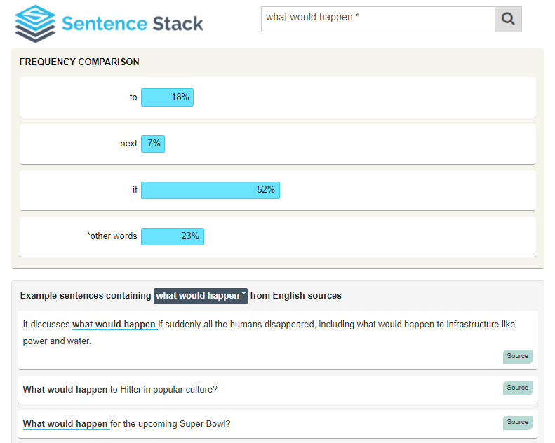 Sentence Stack