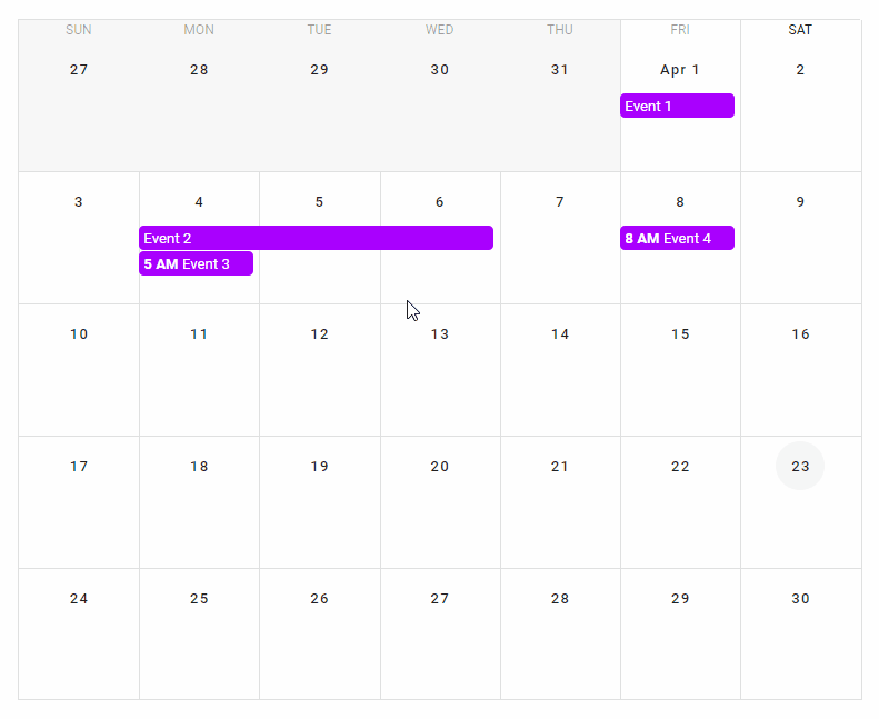 How to Use the Vuetify Calendar Component | LaptrinhX