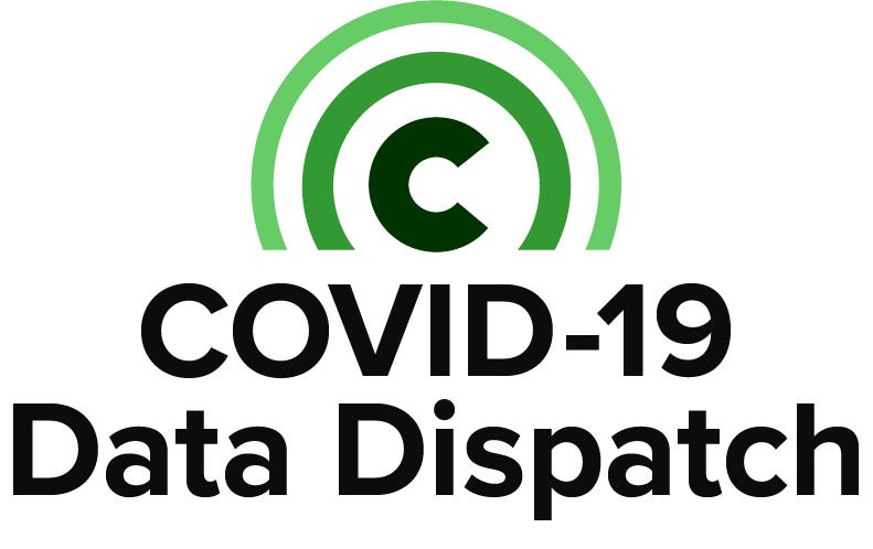 Logo for the COVID-19 Data Dispatch.