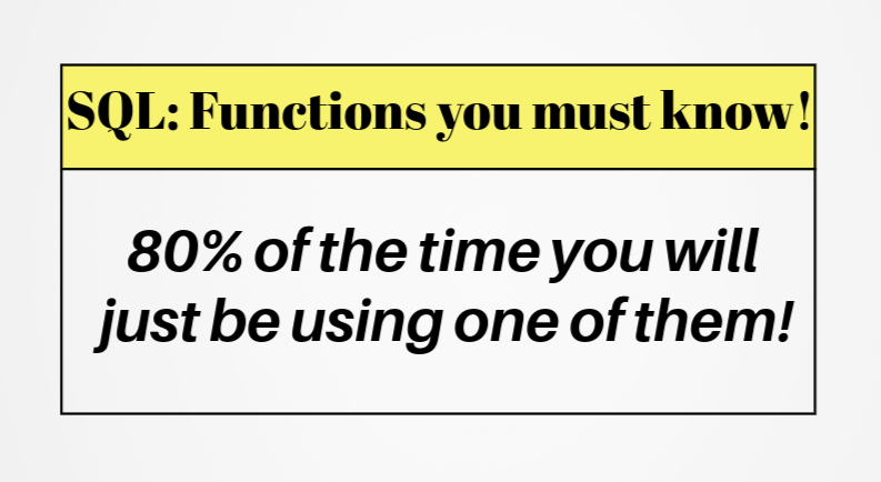 Become SQL Hero: Functions Every Data Engineer Should Know