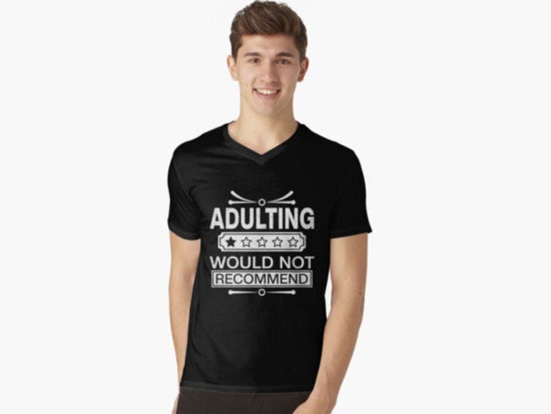 Adulting Would Not Recommend SVG