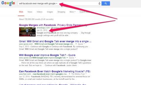 Google Merges with Facebook