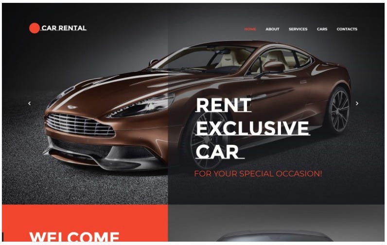 Cars & Motorcycles Website Templates.