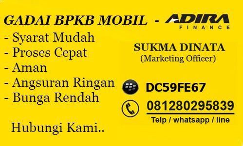 bpkb finance jaminan adira adirapinjamandana Medium â€“