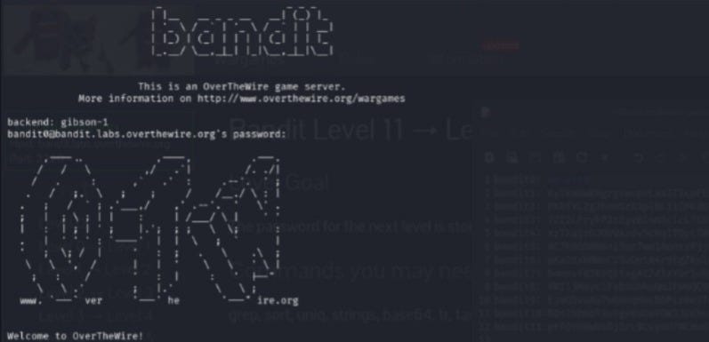 OverTheWire Bandit: Building Cybersecurity Foundations (Levels 0–10)