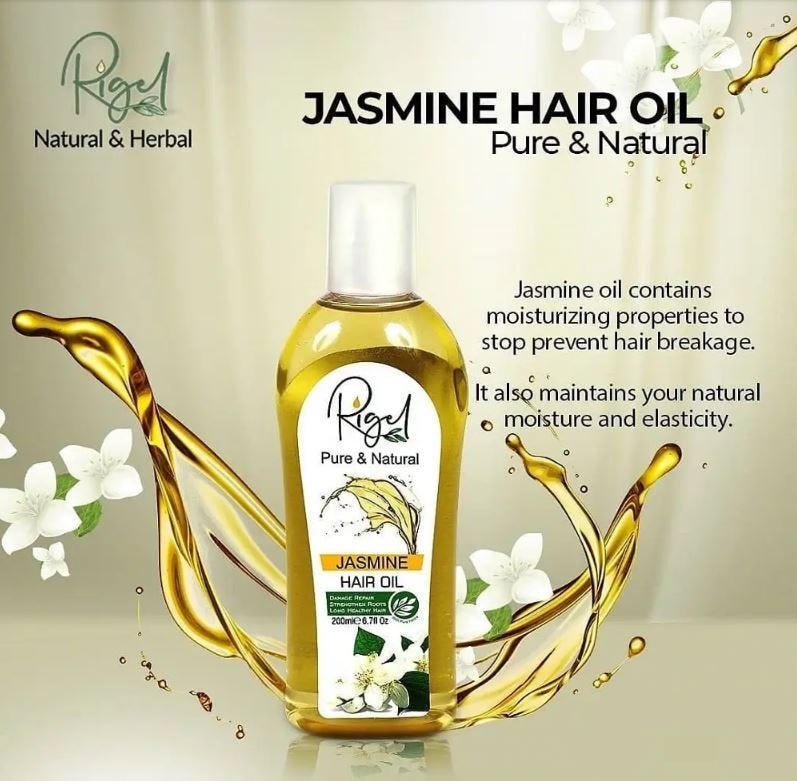 Rigel Jasmine Hair Oil