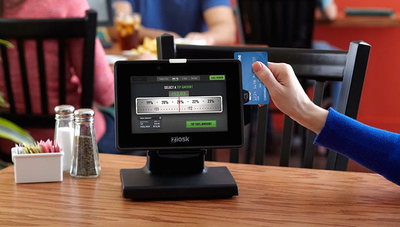 Tabletop Tablets Restaurant Trend